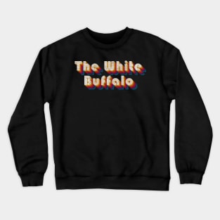 retro vintage The White Buffalo Crewneck Sweatshirt